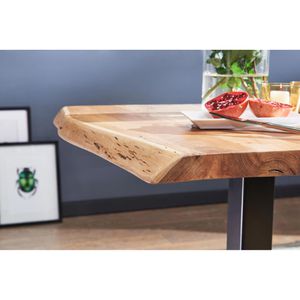 Produktbild für Esstisch Wohnling WL5.975, Akazien-Massivholz