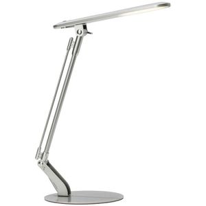 Produktbild für Schreibtischlampe Brilliant Brendan, silber, LED
