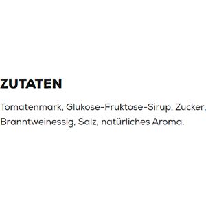 Produktbild für Ketchup Born Tomatenketchup, Tomatenmarkanteil 84%