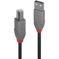 Zusatzbild USB-Kabel Lindy 36674 Anthra Line, USB 2.0, 3 m