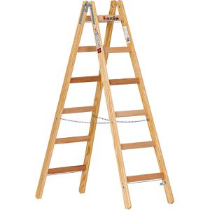 Produktbild für Stehleiter Euroline Nr. 10501, 1050106, beidseitig begehbar