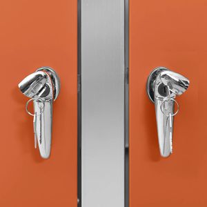 Produktbild für Mülltonnenbox vidaXL 149564, Edelstahl