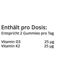 Produktbild für Vitamin-D natural-elements 120 Gummies