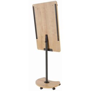 Produktbild für Flipchart Rocada NAT0616 Natural Mobil, Holzoptik
