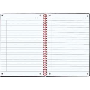 Produktbild für Collegeblock Oxford 400047655, Black n Red, A5