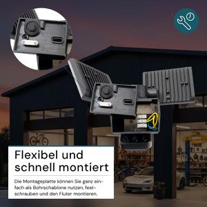 Produktbild für LED-Außenstrahler Luxula LX400192, IP54 wasserfest
