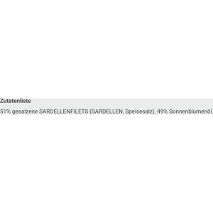 Produktbild für Fischkonserve Edeka Herzstücke Sardellenfilets