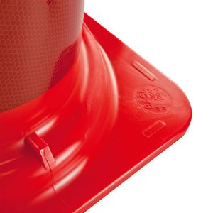 Produktbild für Leitkegel Moravia MORION EU, rot/weiß, Höhe 50cm