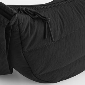 Produktbild für Umhängetasche BagBase Quilted BG703, aus Nylon, schwarz