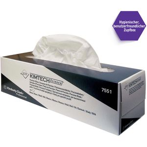 Produktbild für Einwegtücher Kimtech Science, 7551, Präzisionstücher, weiß