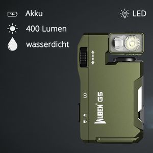 Produktbild für Taschenlampe Wuben G5 LED, aufladbar, grün