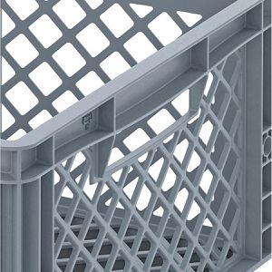 Produktbild für Eurobox AUER EO 64/22, grau, 43 Liter