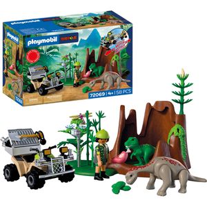 Produktbild für Spielset playmobil DINOS 72069, ab 4 Jahre