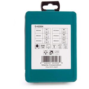 Produktbild für Kegelsenker Makita D-42204, HSS, 6-teiliges Set