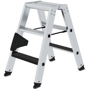 Produktbild für Stehleiter MUNK 41636, nivello-Leiterfüße, beidseitig begehbar