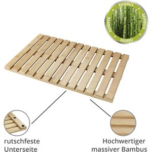 Produktbild für Badematte Wenko Baderost Indoor &amp; Outdoor, 40x60cm