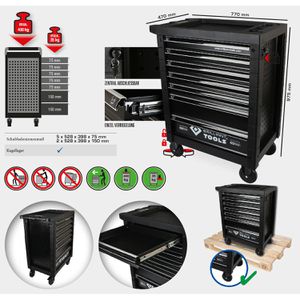 Produktbild für Werkzeugwagen Brilliant-Tools BT152900, leer