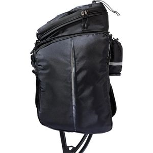 Produktbild für Gepäckträgertasche Racktime Odin, schwarz, 15 Liter