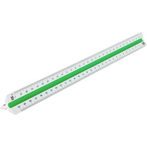 Produktbild für Dreikantmaßstab Rumold 160/DIN/30 Kunststoff, 30cm