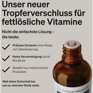Produktbild für Vitamin-D natural-elements 50 ml, für 1700 Tropfen