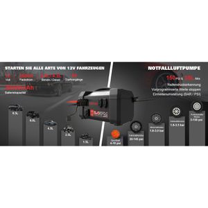 Produktbild für Starthilfegerät Lokithor AW401, 5 in 1, 12 V