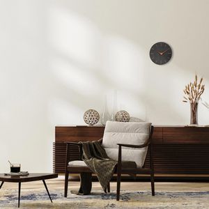 Produktbild für Wanduhr TFA 60.3068, Holz, analog, Quarzuhr