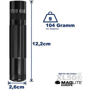 Produktbild für Taschenlampe Maglite XL50-S3016, LED, mit Batterie