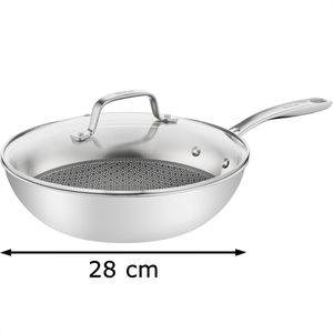 Produktbild für Wok Tefal Eternal Mesh E49716, Ø 28cm