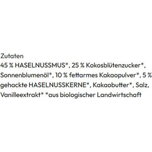 Produktbild für Schokocreme KoRo Haselnusscreme mit Kakao, BIO