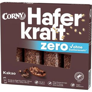Müsliriegel Corny Haferkraft Zero Kakao