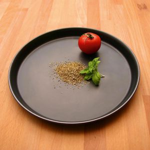 Produktbild für Pizzablech Gräwe 6040, unbeschichtet, rund, Ø 40 cm