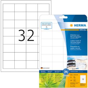 Universaletiketten Herma 10702, Special Recycling