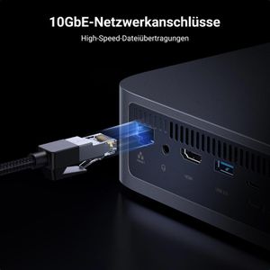 Produktbild für NAS UGREEN NASync DXP480T Plus, 25892B, 10GbE LAN, 4 Bay