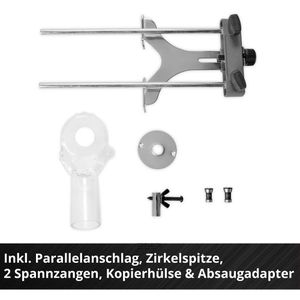 Produktbild für Oberfräse Einhell-Professional TP-RO 18/55 LiBL-Solo, Akku 18V