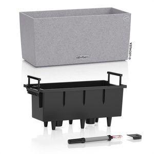 Produktbild für Blumenkasten Lechuza BALCONERA Stone 40, steingrau