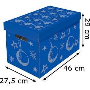 Produktbild für Aufbewahrungsbox Nips Christmas 119201142, A4, 36L