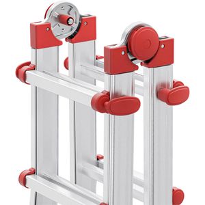 Produktbild für Teleskopleiter Hailo M80, 7512-007, Länge 2,66m