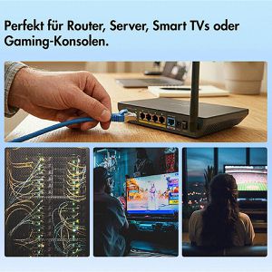Produktbild für Netzwerkkabel LogiLink PrimeLine CQ4012S, grau