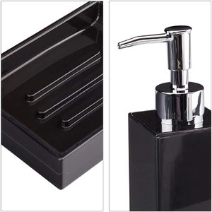 Produktbild für Badaccessoires-Set Relaxdays 10022586, 4-teilig