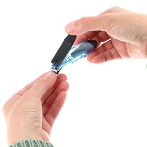Produktbild für Nagelknipser Zwilling Classic blau, Edelstahl