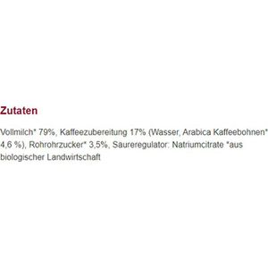 Produktbild für Eiskaffee Alnatura Caffe Latte Macchiato, Fertiggetränk, BIO