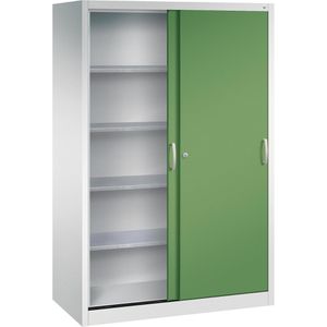 Werkzeugschrank CP-Möbel 2069-00, aus Metall, grau / grün