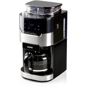 Produktbild für Kaffeemaschine Domo Grind and Brew, DO721K, mit Glaskanne