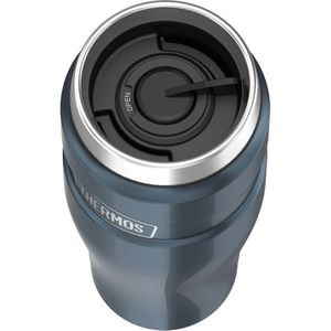 Produktbild für Thermobecher Thermos Stainless King Mug ice grey, grau