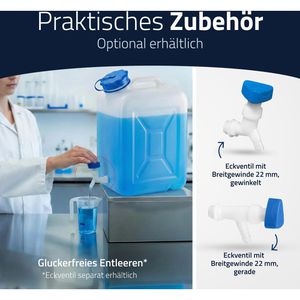 Produktbild für Wasserkanister Hünersdorff 818300, Weithalskanister