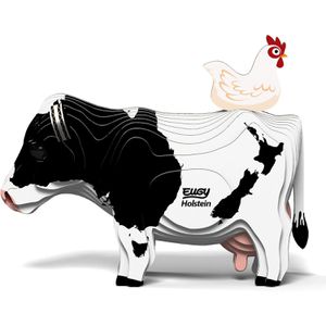 Produktbild für Puzzle Eugy 650079, 3D Tier-Puzzle, Holstein Kuh
