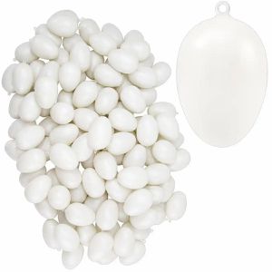 Osterdeko Idena 10038323, weiß, 100 Stück