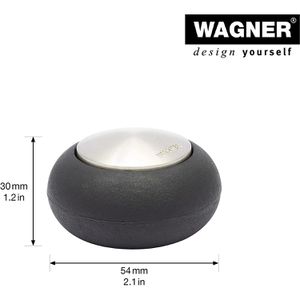 Produktbild für Türstopper Wagner-System EH-5176, Gummi / Metall