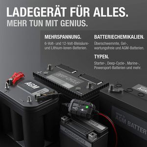 Produktbild für Autobatterie-Ladegerät NOCO GENIUS2EU