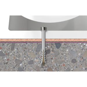 Produktbild für Schrauben-Dübel-Set Fischer 84340, WC-Befestigung